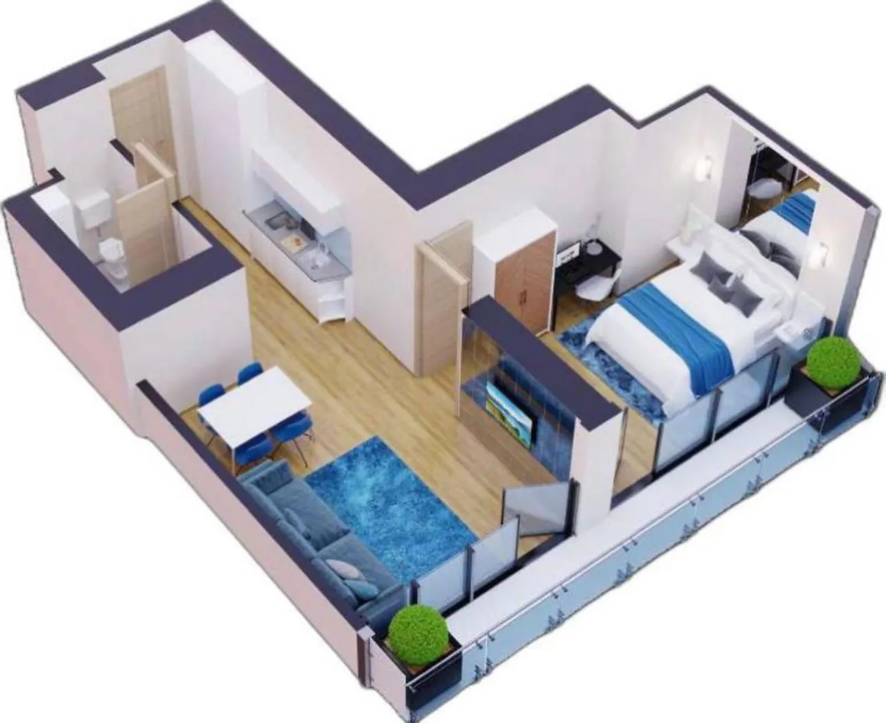 Apartament Orbicitylux Batumi Gruzja